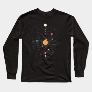 Atom Universe Minimalist by Tobe Fonseca Long Sleeve T-Shirt